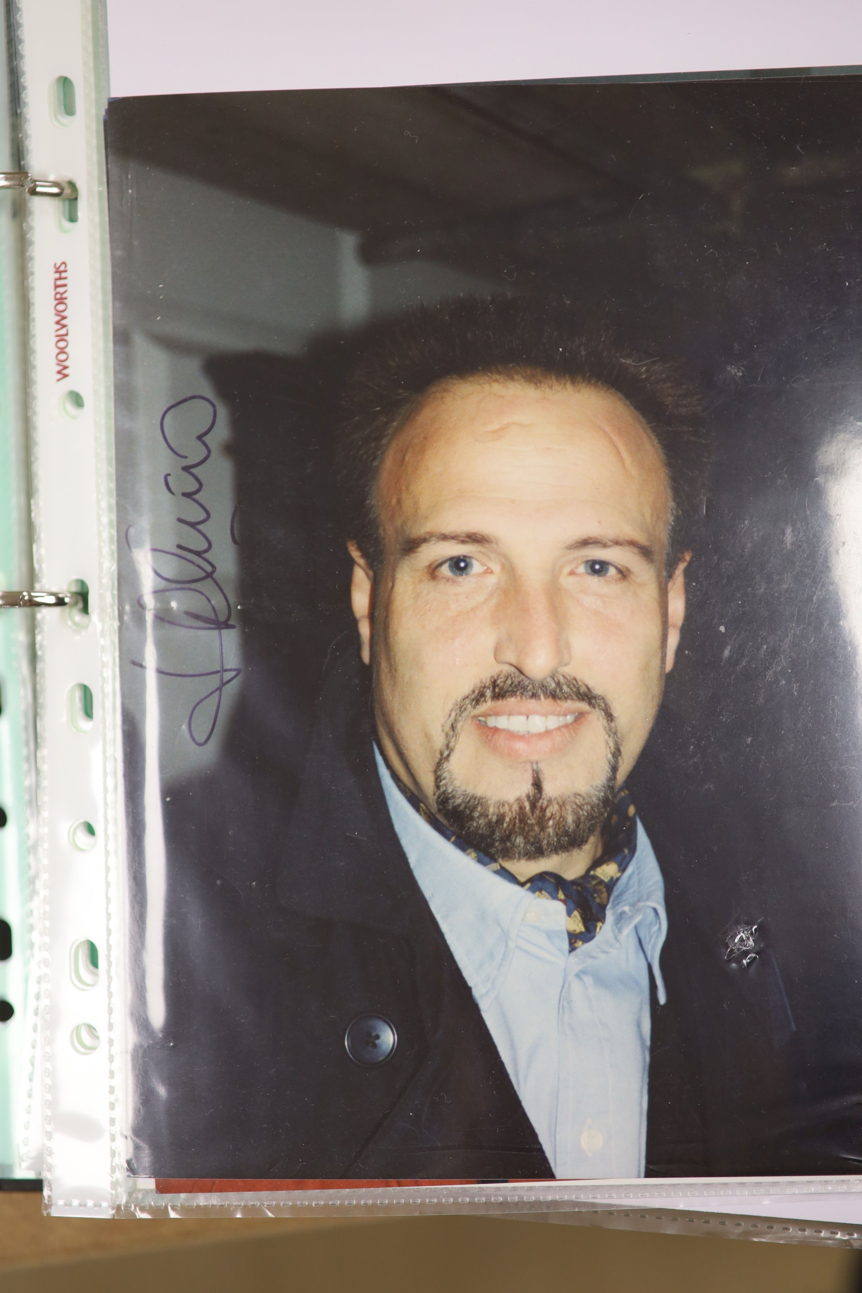 Album of more than 100 signed photographs of classical music singers, instrumentalists and conductors